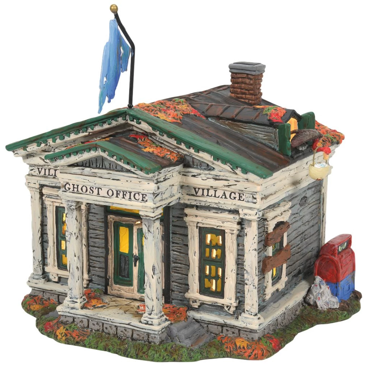 Department 56 - Halloween Village - Village Ghost Office