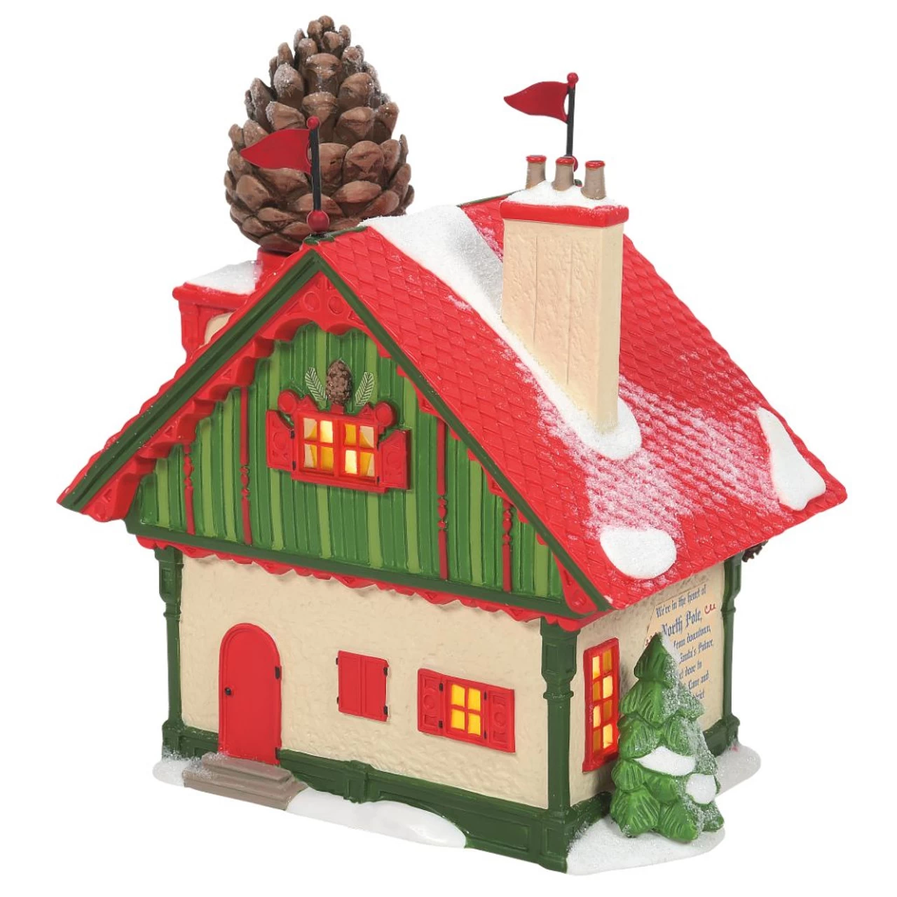Department 56 - North Pole Village - Pine Cone B&B - Image 2