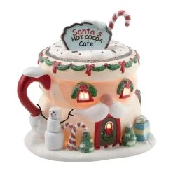 Department 56 - North Pole Village - Santa's Hot Cocoa Café