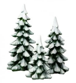 Department 56 - Winter Pines Set Of 3