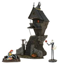 Department 56 The Nightmare Before Christmas Village Jack's House With Jack & Sally 4060370