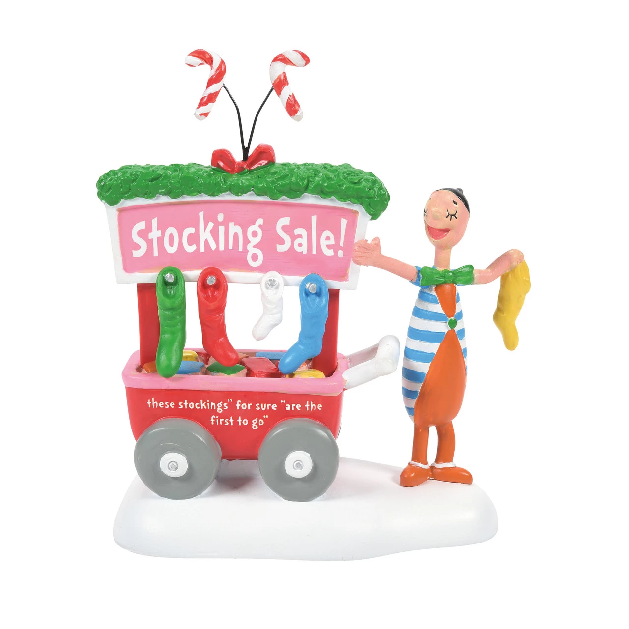 Department 56 - Grinch Village - Who's-Who Of Christmas Stockings