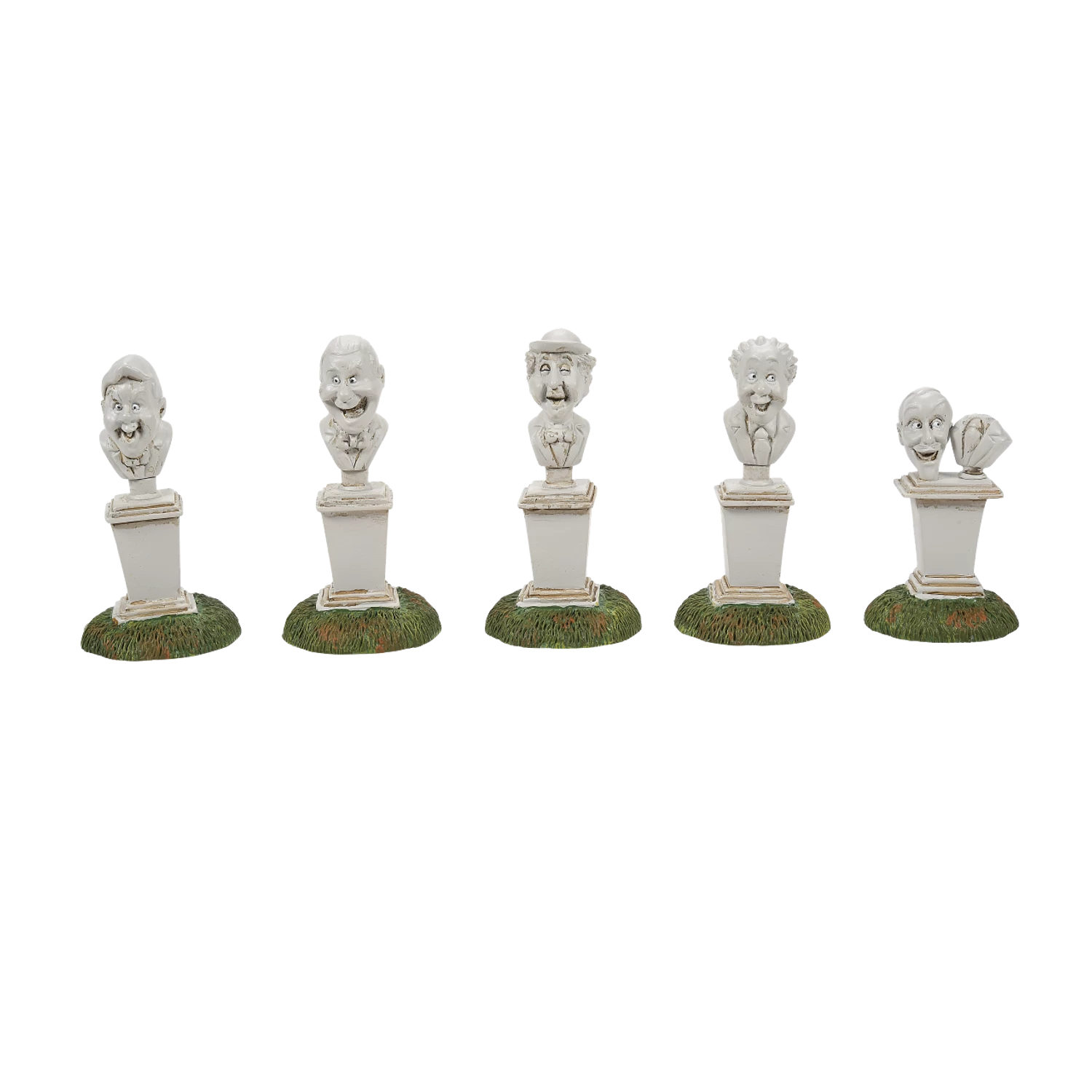Department 56 Disney's Haunted Mansion Village Set Of 5 The Singing Busts 6010469
