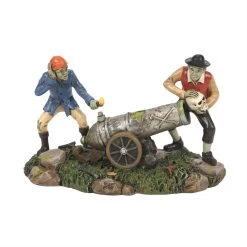 Department 56 Snow Village Halloween Explosive Skullduggery Figure 6011441