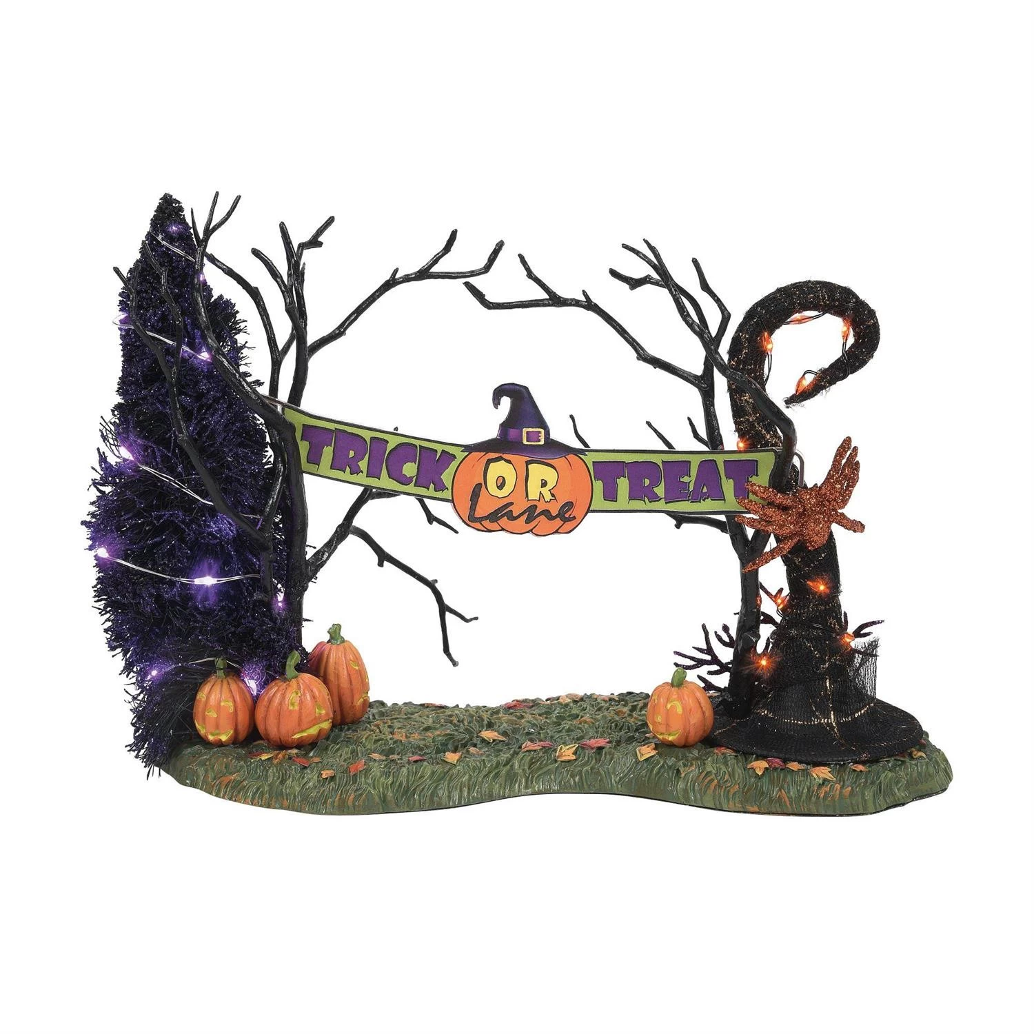 Department 56 Halloween Village Trick Or Treat Lane Entrance 6012299