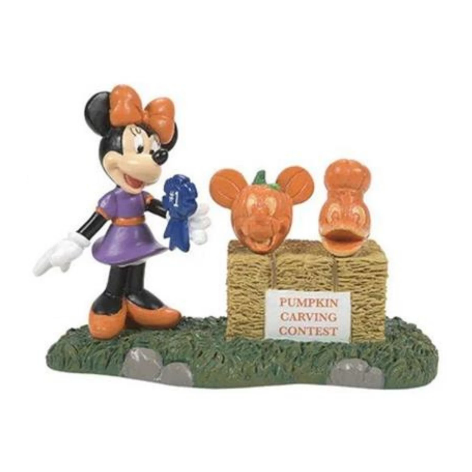 Department 56 Disney's Pumpkintown Halloween Village Complete 13 Piece Set - Image 11