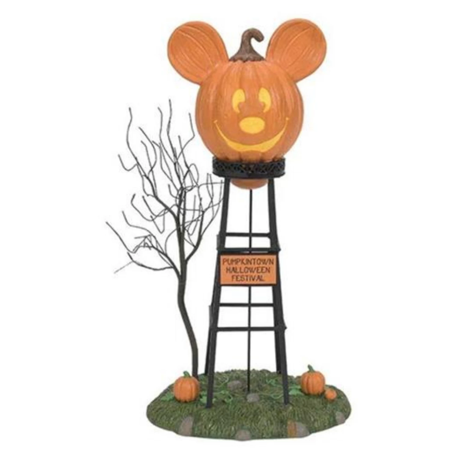 Department 56 Disney's Pumpkintown Halloween Village Complete 13 Piece Set - Image 12
