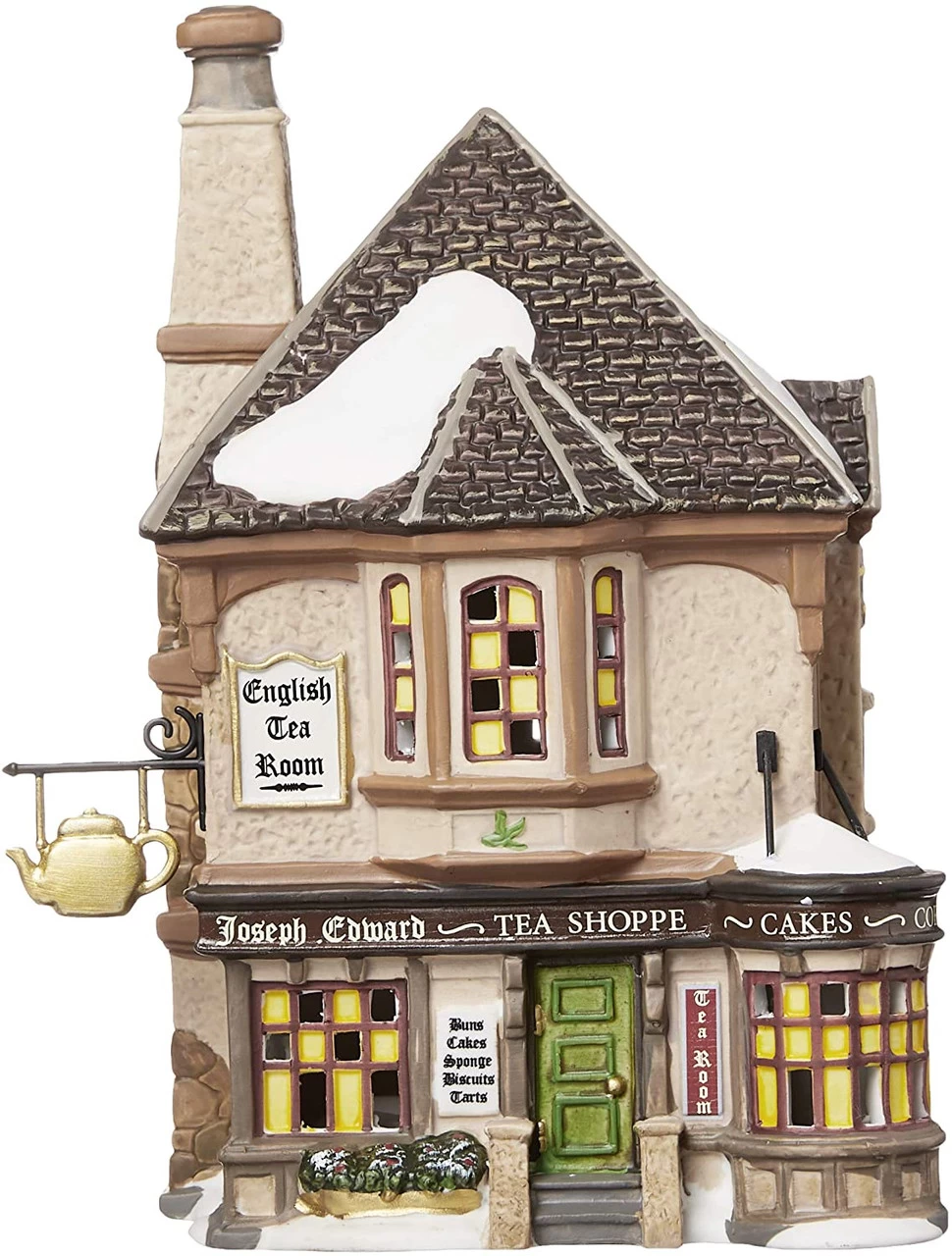 Department 56 - Dickens Village - Joseph Edward Tea Shoppe - Image 2