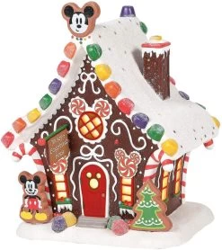Department 56 - Mickey Village - Mickey Mouse Gingerbread House