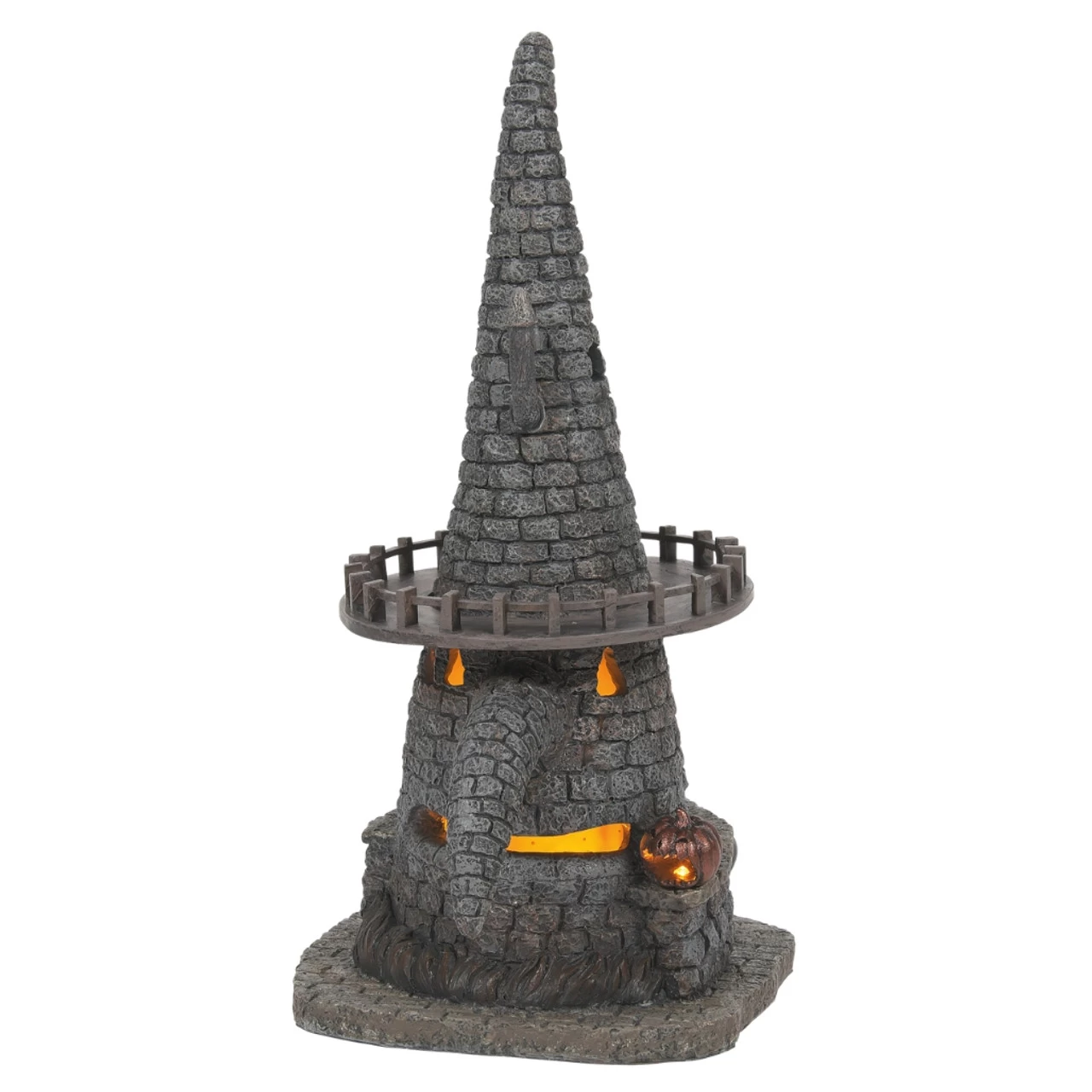 Department 56 - Nightmare Before Christmas Village - Witch Tower Lit Building