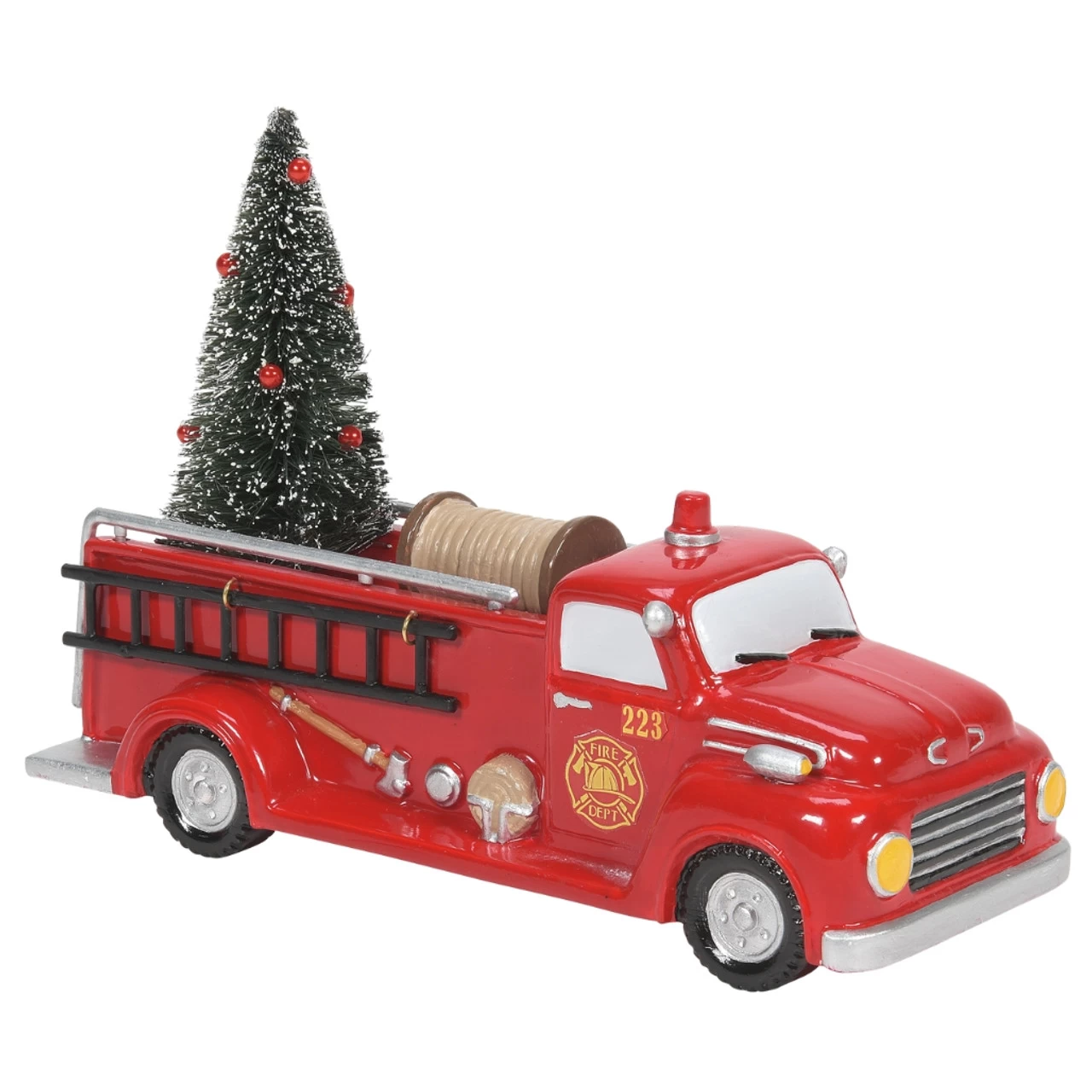 Department 56 - Original Snow Village - Engine 223 Pump Truck