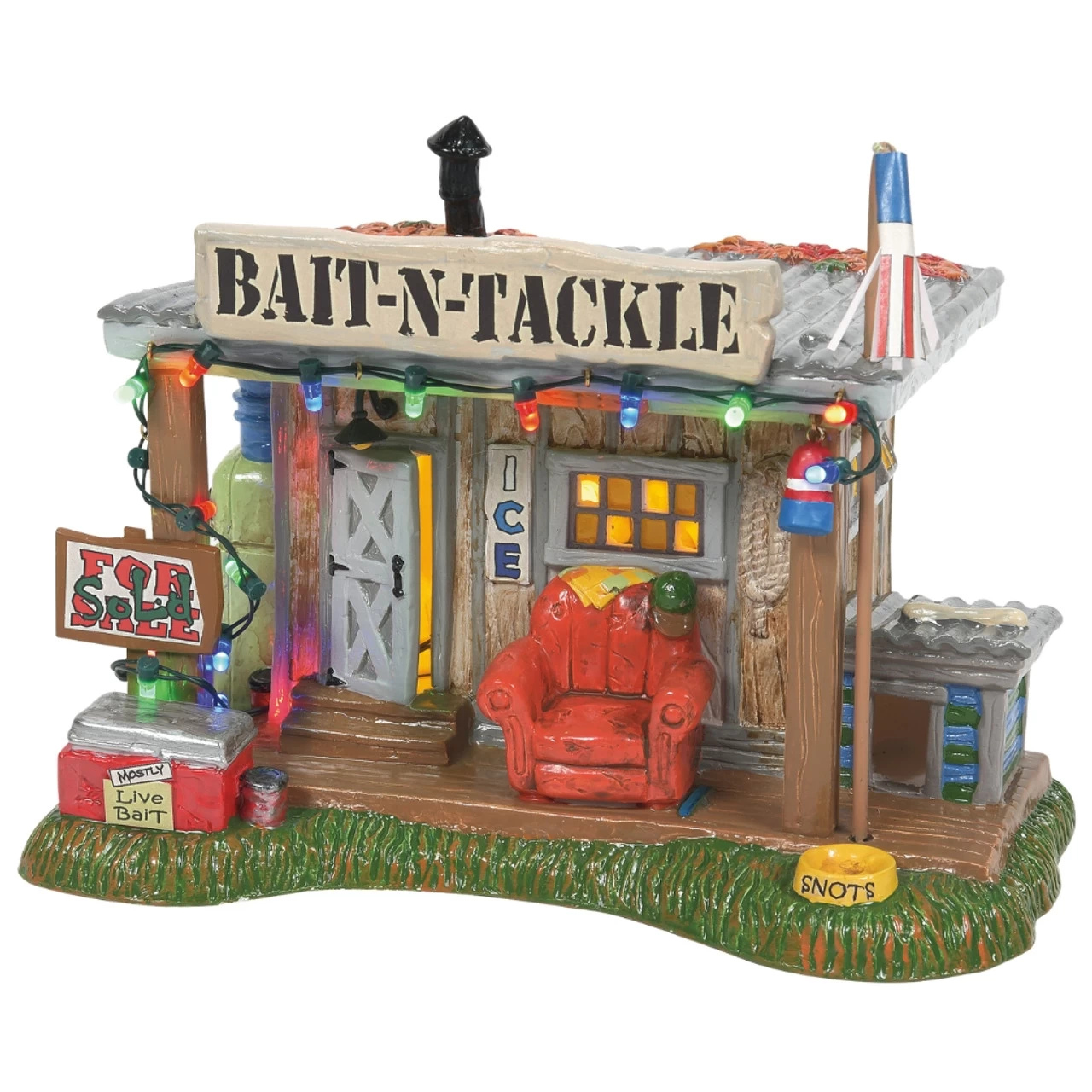 Department 56 - Original Snow Village - Selling The Bait Shop