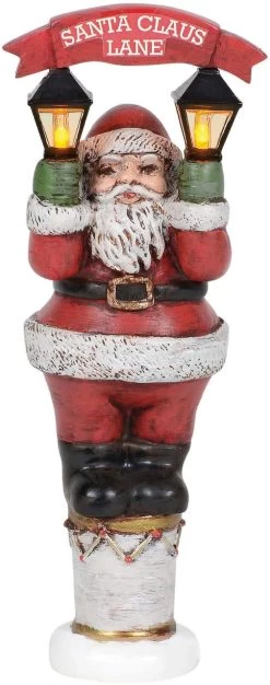 Department 56 - Vintage Santa Street Light