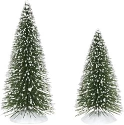 Department 56 - Woodsy Pines Tree Set Of 2