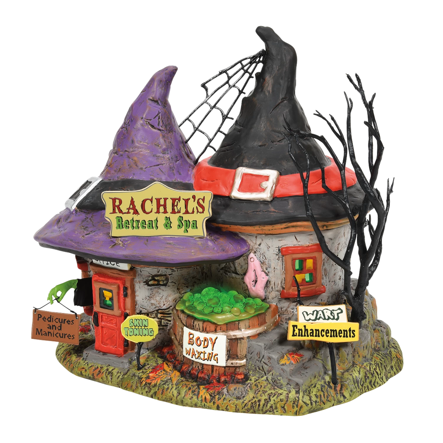 Department 56 Snow Village Halloween Rachel's Retreat & Spa Building 6007781