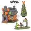 Department 56 Disney's Halloween Village New For 2022 Mickey's Pumpkintown 3 Pc Set