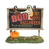 Department 56 Halloween Village Lit Ghost Billboard 6009819