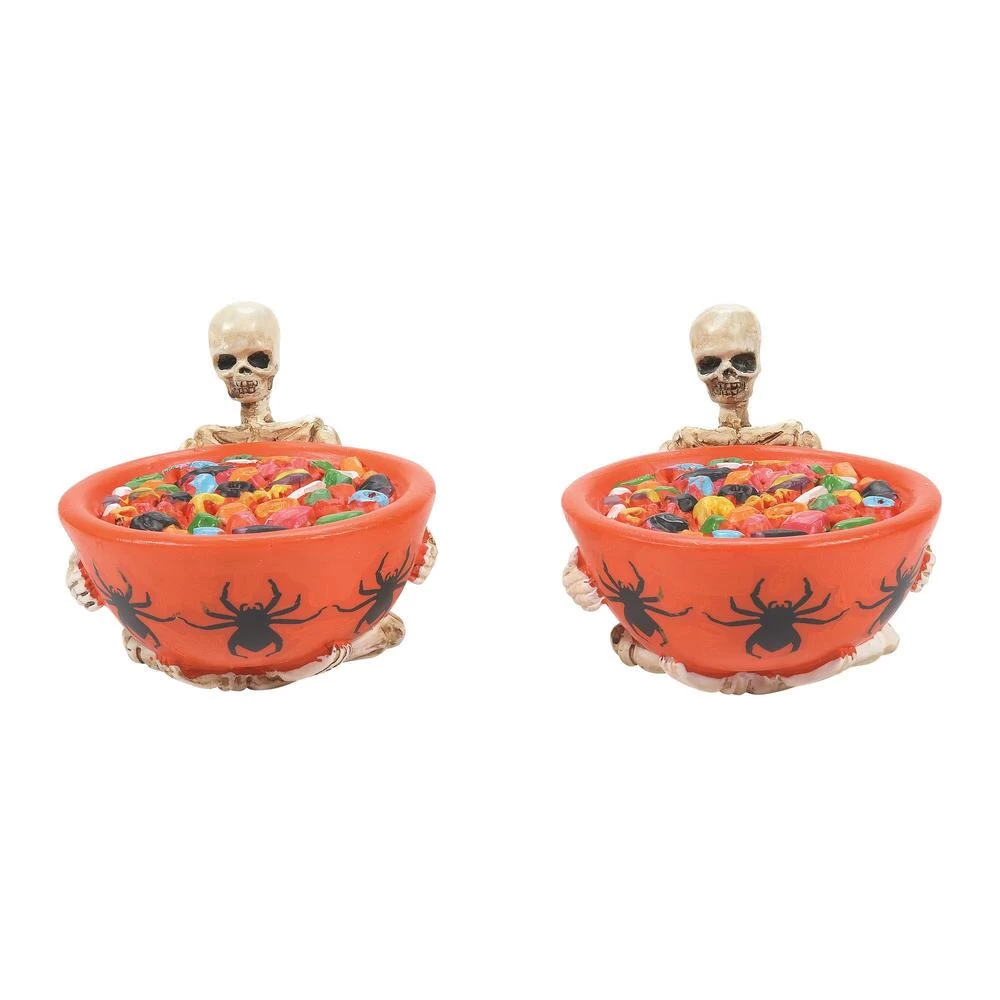 Department 56 Trick Or Dare Treat Bowls - 2 Piece Set - Image 2