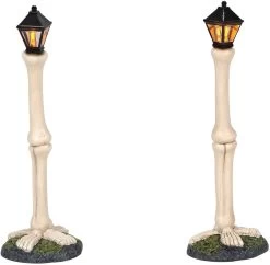 Department 56 - Halloween - Femur Bone Street Lights