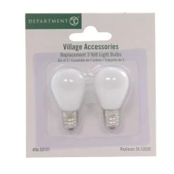 Department 56 Replacement 3V Light Bulb - Set Of 2