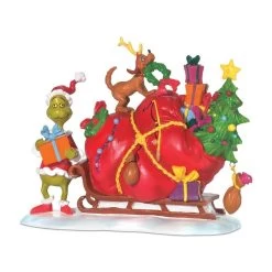 Department 56 - Grinch Village - Grinch's Small Heart Grew