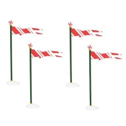 Department 56 Peppermint Pennants