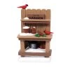 Department 56 Potter's Bench With Cardinals