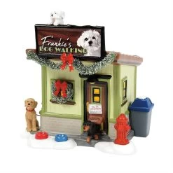 Department 56 Frankie's Dog Walking Co.