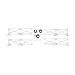 Department 56 White Crossbuck Fence Set