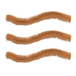 Department 56 Flexible Sisal Hedge - Rust - 3 Piece Set