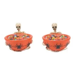 Department 56 Trick Or Dare Treat Bowls - 2 Piece Set