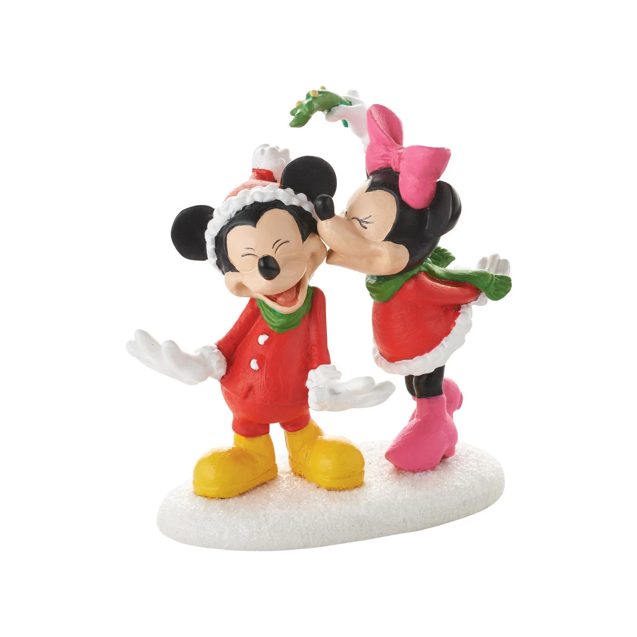 Department 56 - Mickey Village - Mickeys' Christmas Kiss
