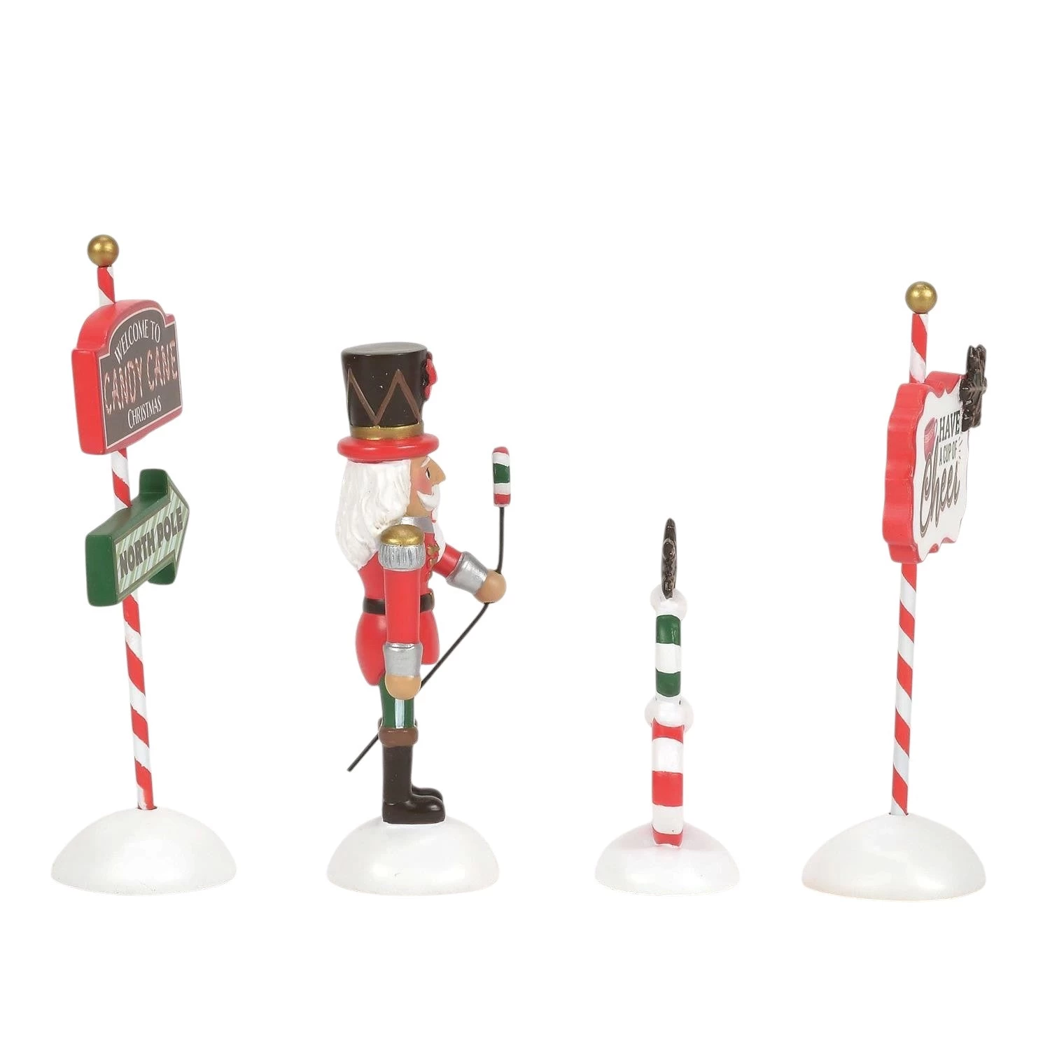 Department 56 Peppermint Panache - 4 Piece Set - Image 3