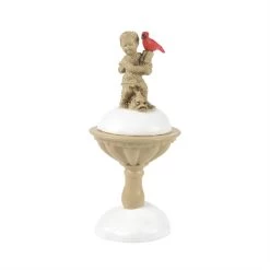 Department 56 Cardinal Christmas Fountain