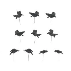 Department 56 A Murder Of Crows - 10 Piece Set
